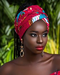 Beautiful African lady - Salvabrani