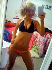 Superb hooters in this awesome amateur selfshot photo.