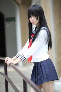 asian schoolgirl - Stock Photo Â© piyato