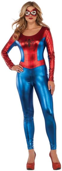Womens Sexy Spider Girl Catsuit - SpicyLegs
