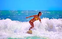 2047x1109 Free Awesome surfing