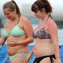 Chubby Women in Bikinis 02 upskirtporn