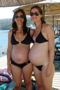 Pregnant Bikinis and Swimsuits upskirtporn