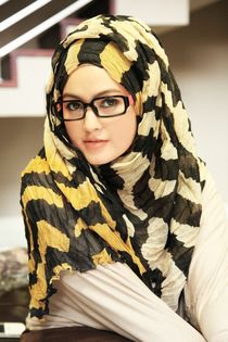 Hijab Glasses Combination EÅŸarp Modelleri