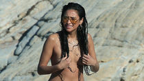 Shay Mitchell Goes Topless at the Beach in Greece - Ice Buck