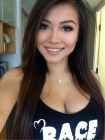 Young asian goddess, king size boobs