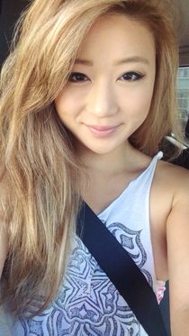 Collection of cute asian faces, hotties in front of cameras